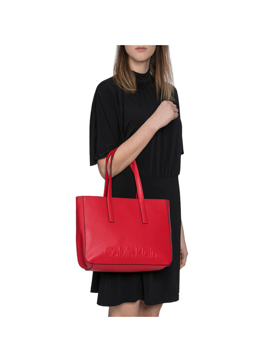 Calvin klein shop sac rouge
