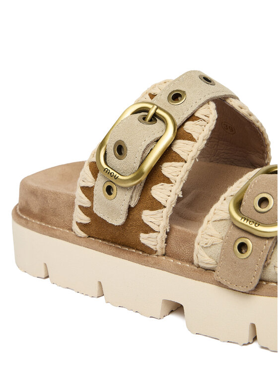 Mou Mou Ciabatte MU.SW461023A Beige