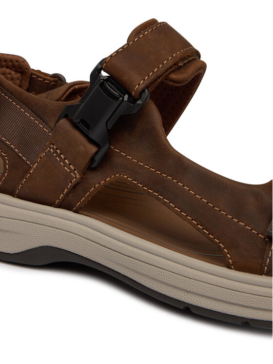 Clarks Clarks Sandały Saltway Edge 26184778 Brązowy