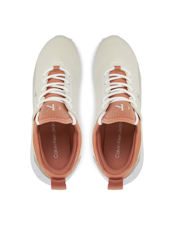 Calvin Klein Jeans Calvin Klein Jeans Tenisice Eva Runner Low Lace Mix In YW0YW01759 Écru