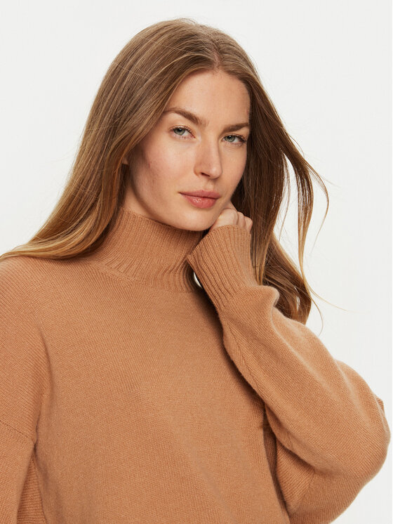 ViCOLO ViCOLO Pulover 77011S Rjava Regular Fit