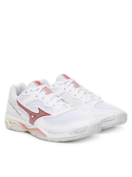 Mizuno Mizuno Čevlji za športe v zaprtih prostorih Wave Phantom 3 X1GB2260 73 Bela