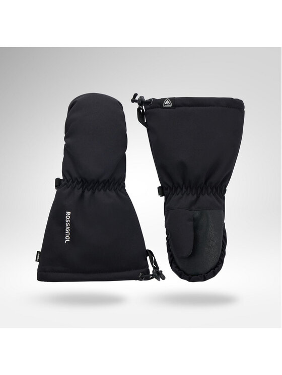 Rossignol Rossignol Rękawice narciarskie Jr Baby Mittens R-Shell Dry Czarny