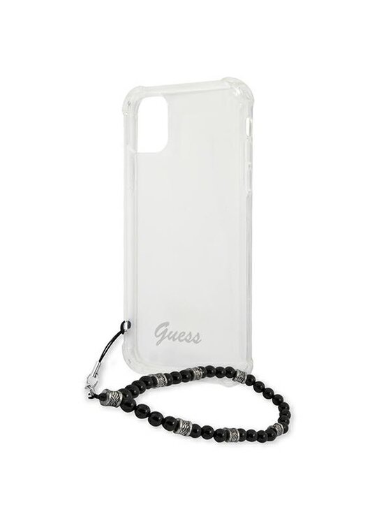 Guess Guess Etui na telefon Hardcase Pearl Czarny