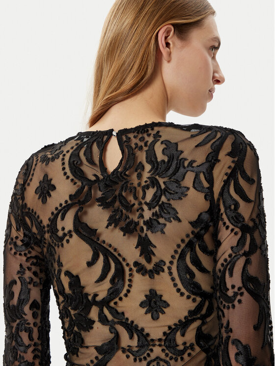 Morgan Morgan Bluza 242-TENDRE Črna Slim Fit