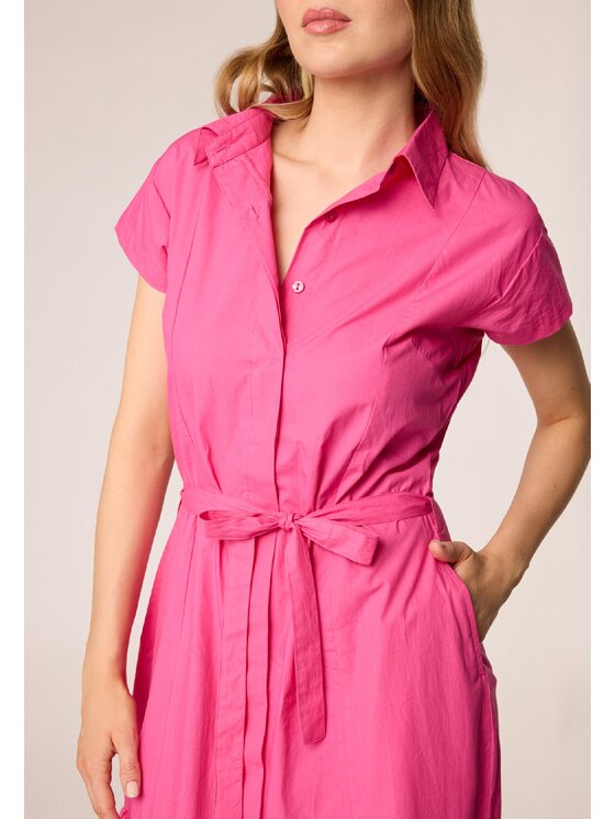 QUIOSQUE QUIOSQUE Každodenné šaty QUIOSQUE 4UD002504 Bordová Regular Fit