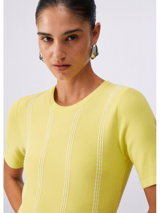 Liu Jo Liu Jo Abito da sera WA6145MA81RL9056 Giallo Regular Fit