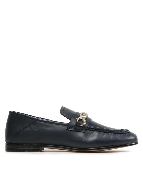 Lords Tommy Hilfiger Th Chain Feminne Loafer FW0FW07077 Bleumarin