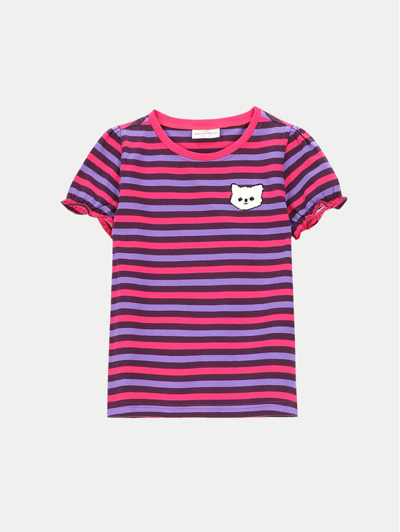 Coccodrillo Coccodrillo Tricou ZC4143203AGK Roz Regular Fit