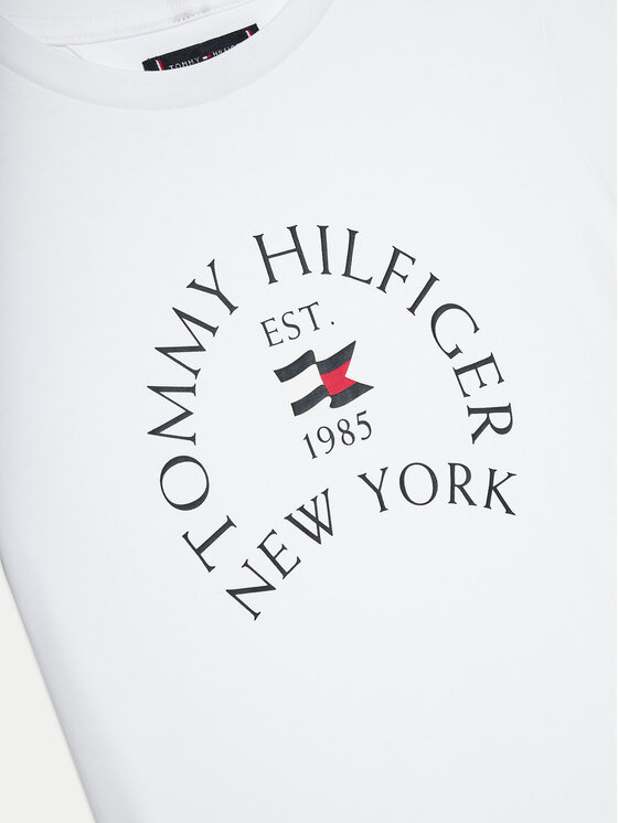 Tommy Hilfiger Tommy Hilfiger Póló KB0KB09278 D Fehér Regular Fit
