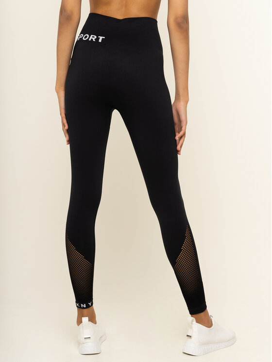 DKNY Sport DKNY Sport Leggings DP8P1765 Crna Slim Fit
