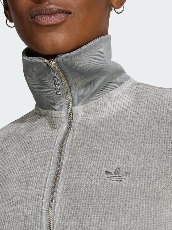 adidas adidas Kardigan 170203 Szary Slim Fit