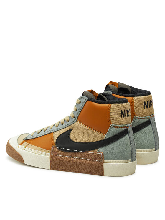 Nike Nike Снікерcи Blazer Mid Pro Club Кольоровий