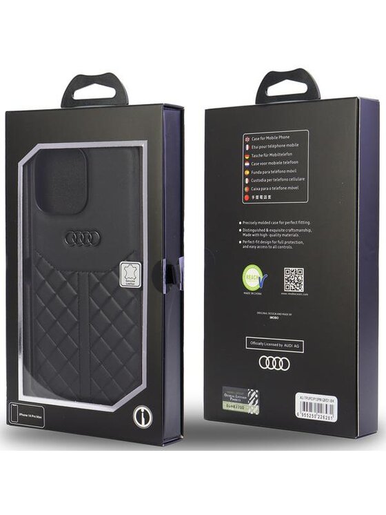 Audi Audi Etui na telefon iPhone 13 Pro Max Czarny