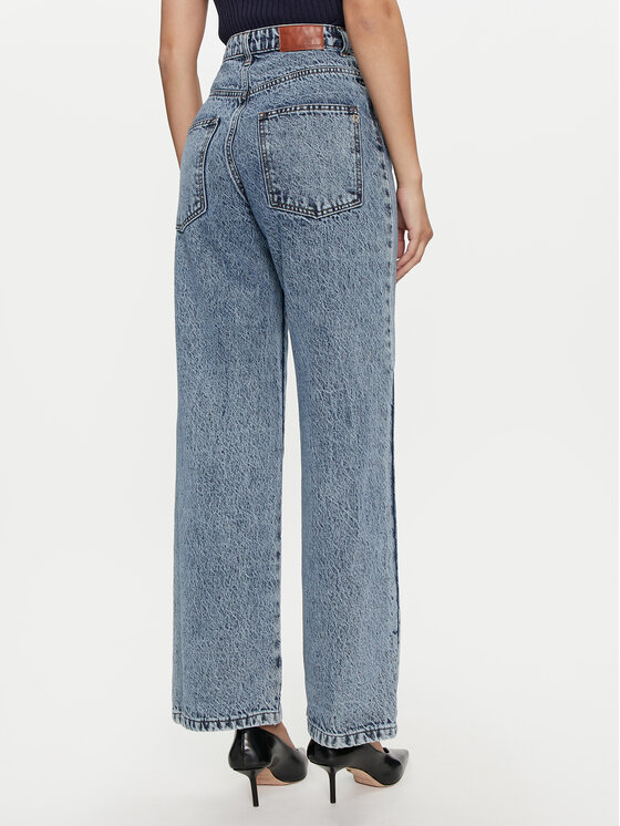 Rinascimento Rinascimento Jeans hlače CFC0119969003 Modra Regular Fit