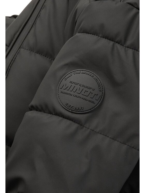 minoti minoti Kurtka zimowa 33COAT266 Czarny Regular Fit