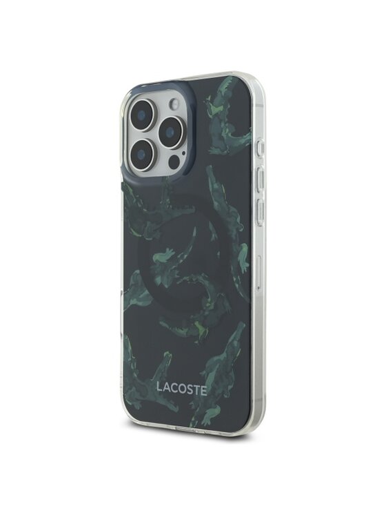 Lacoste Lacoste Etui na telefon Apple iPhone 16 Pro Max Czarny