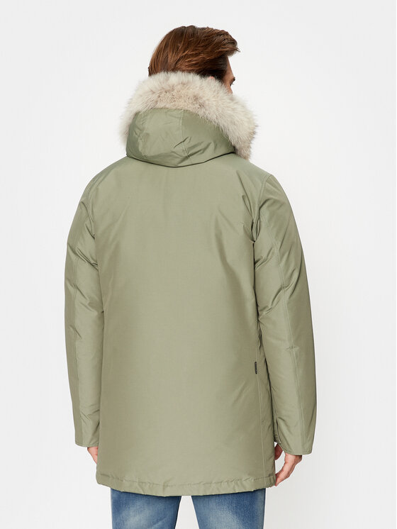 Woolrich Woolrich Geacă din puf Arctic CFWOOU0482MRUT0001 Verde Regular Fit