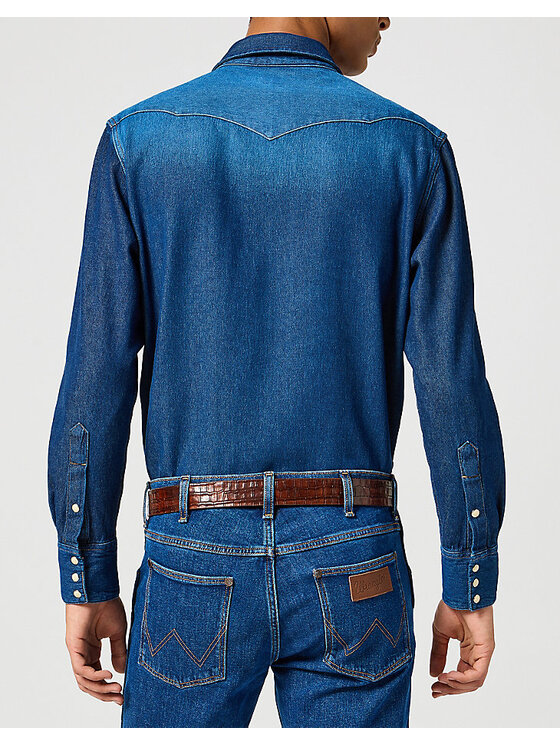 Wrangler Wrangler Cintura da uomo EASY BELT Marrone