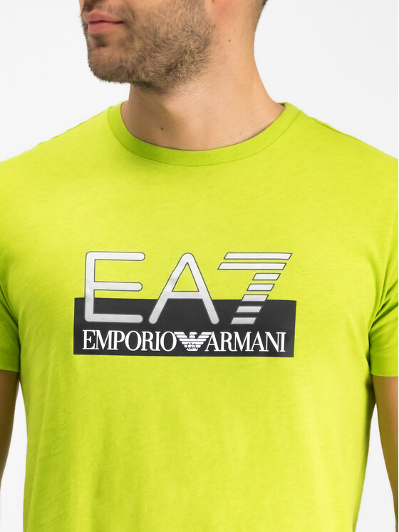 EA7 Emporio Armani EA7 Emporio Armani T-shirt 6GPT81 PJM9Z 3804 Vert Regular Fit