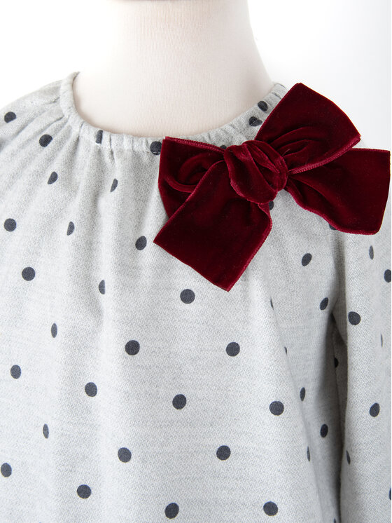 minimi minimi Sukienka SW1/5 Szary Loose Fit