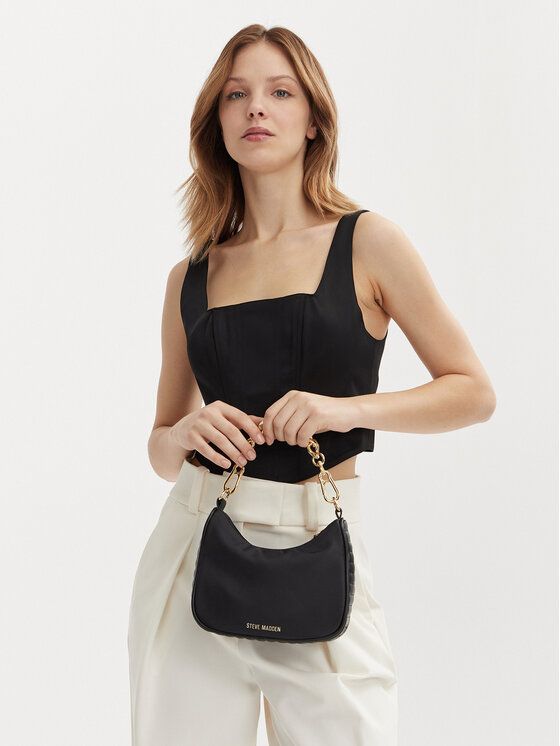 Steve Madden Steve Madden Ročna torba Bkhai SM13001125-04004-B-G Črna