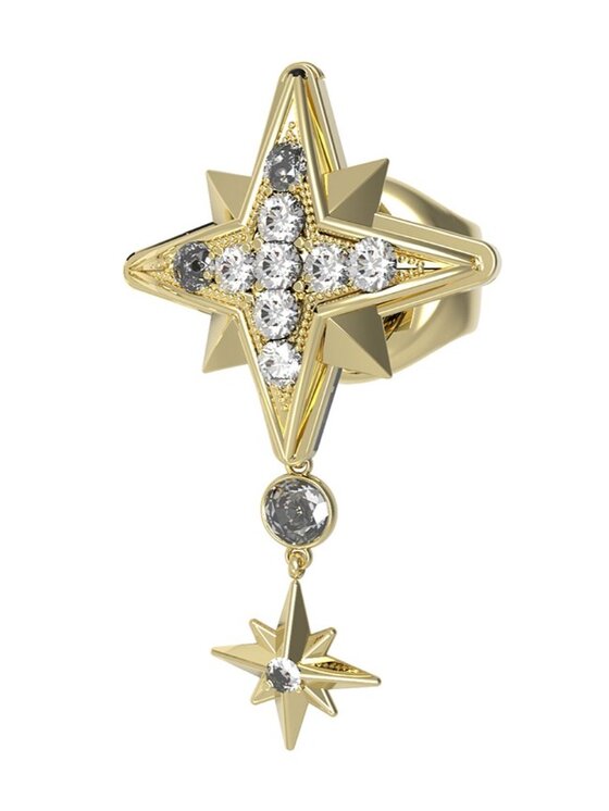 Guess Guess Kolczyki JUBE03327JWYGT/U Złoty