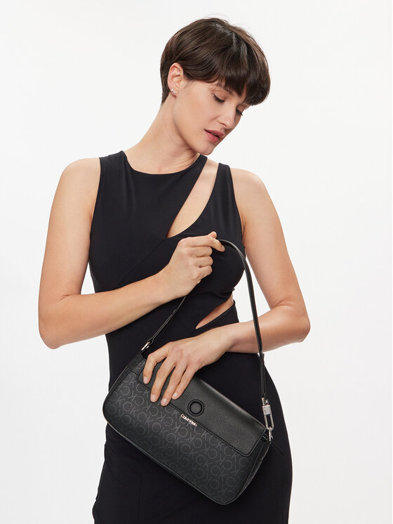 Calvin Klein Calvin Klein Τσάντα Business Shoulder Bag_Epi Mono K60K611888 Μαύρο
