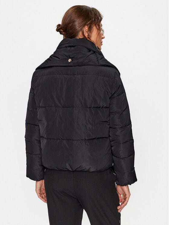 Liu Jo Liu Jo Μπουφάν μεταβατικό TF3142 T3552 Μαύρο Regular Fit