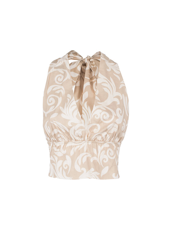 ACANFORA ACANFORA Top 8709POP-BEIGE Beżowy Regular Fit
