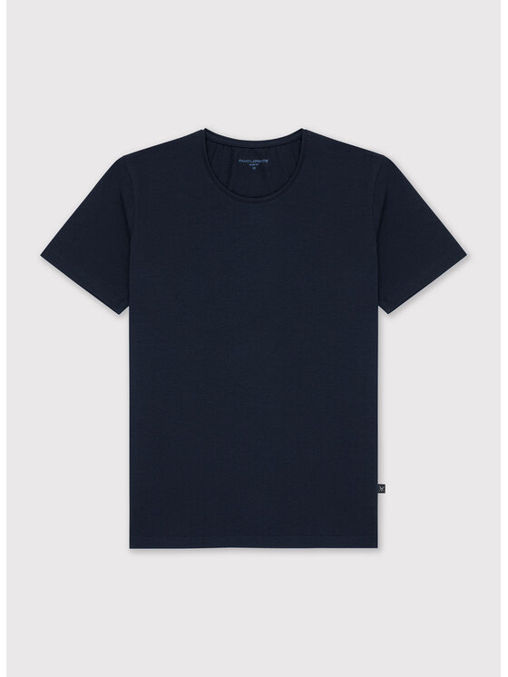 Pako Lorente Pako Lorente T-Shirt P000B-TX-007 Granatowy Classic Fit