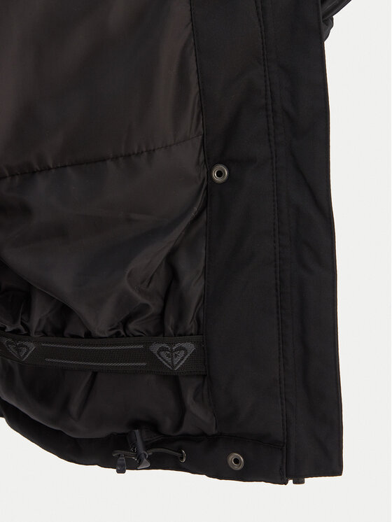Roxy Roxy Slēpošanas jaka Snow Winter Rebel JK ERJTJ03545 Melns Regular Fit