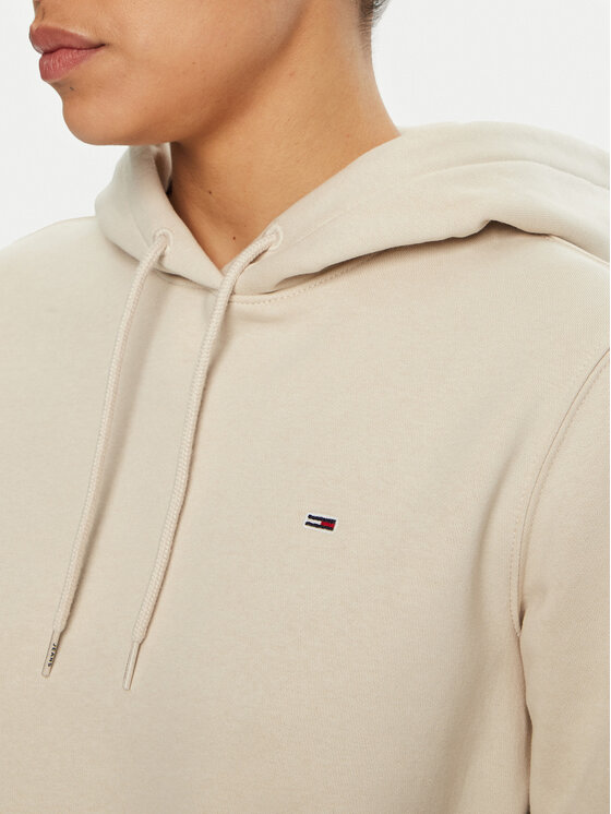 Tommy Jeans Tommy Jeans Majica dugih rukava DW0DW19958 Bež Regular Fit