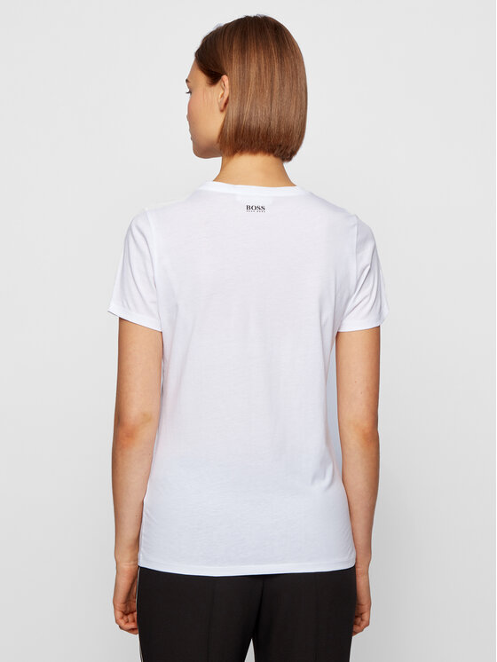 BOSS Boss Футболка C_Esparkle 50446627 Білий Regular Fit
