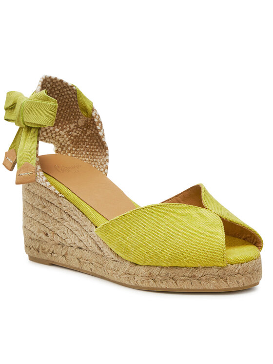 Castañer Castañer Espadrilles Bilina/6/002 023003 Dzeltens