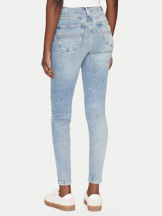 Tommy Jeans Tommy Jeans Džínsy Nora DW0DW20024 Modrá Skinny Fit