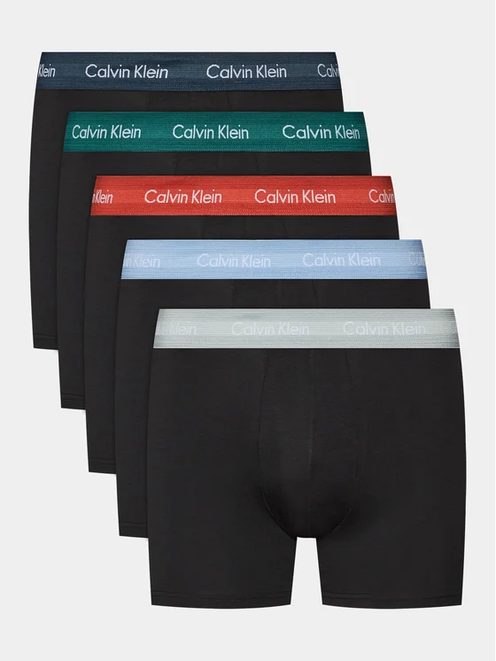 Calvin Klein Underwear 5er-Set Boxershorts 000NB3794A Schwarz