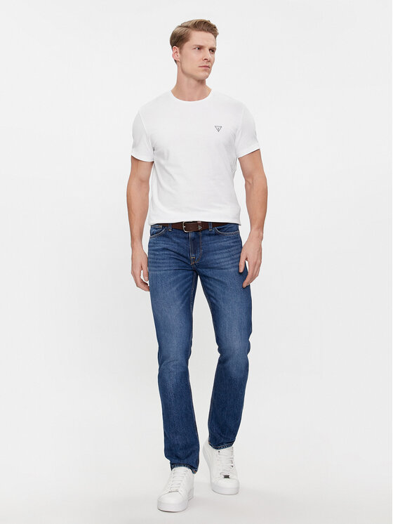 Guess Guess 2 póló készlet U97G02 KCD31 Fehér Regular Fit