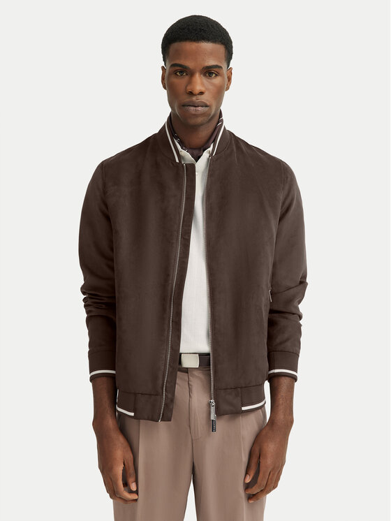 Bugatti Bugatti Sweatshirt 777300-71018 S Braun Regular Fit