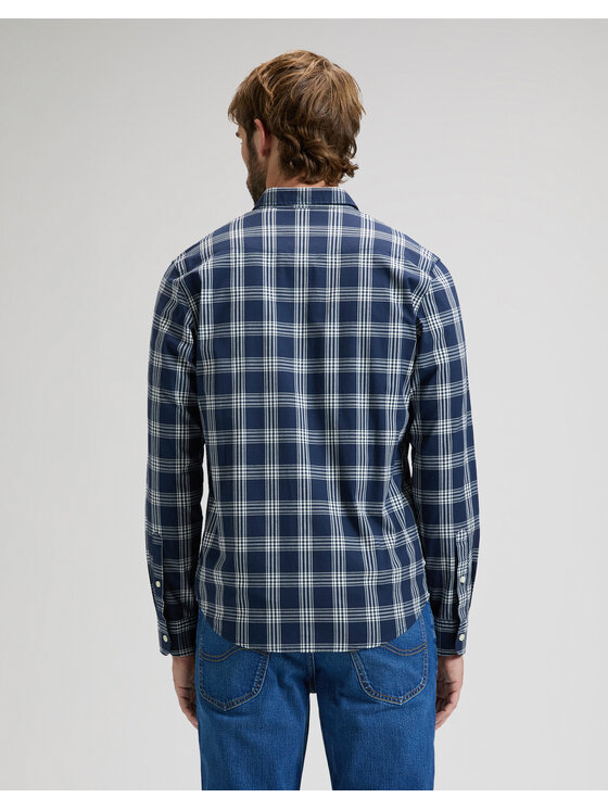 Lee Lee Koszula REGULAR SHIRT Niebieski Regular Fit