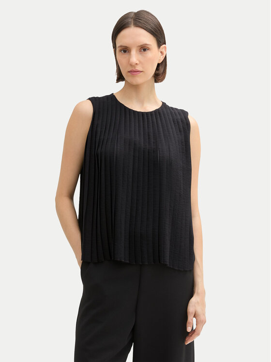 Tom Tailor Tom Tailor Bluza 1043223 Črna Regular Fit