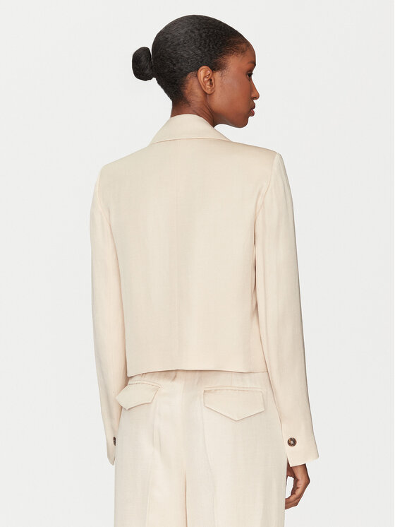 Marella Marella Giacca da abito Salvia 2515041121 Beige Regular Fit