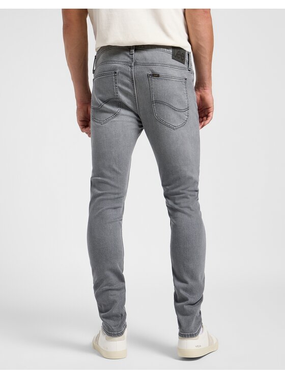 Lee Lee Jeansy Luke New Grey Szary Slim Fit