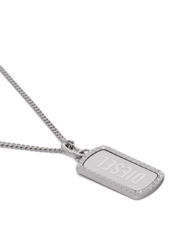 Diesel Diesel Collana DX1455040 Argento
