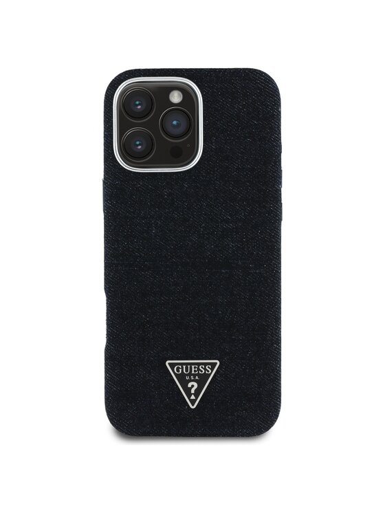 Guess Guess Etui na telefon Apple iPhone 16 Pro Max Czarny