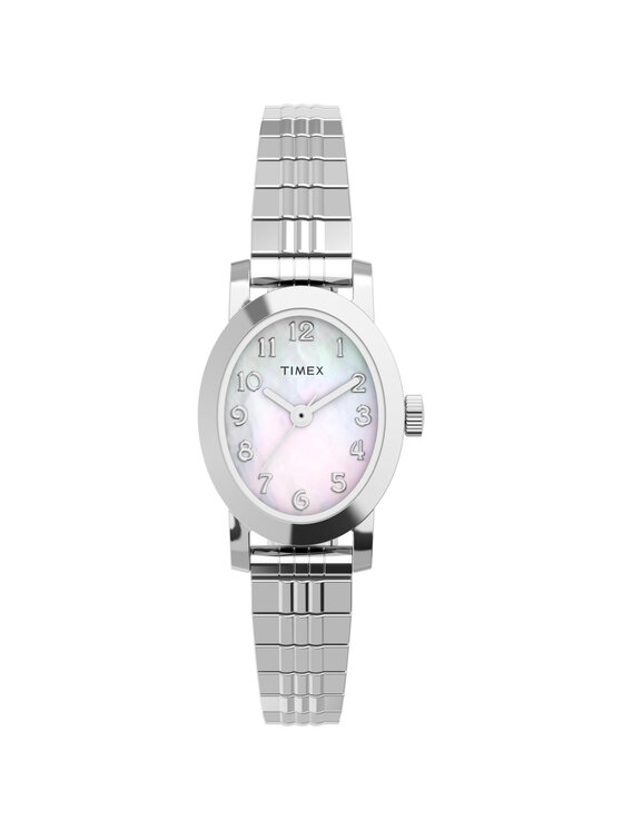 Timex Timex Zegarek TW2W70200 Srebrny