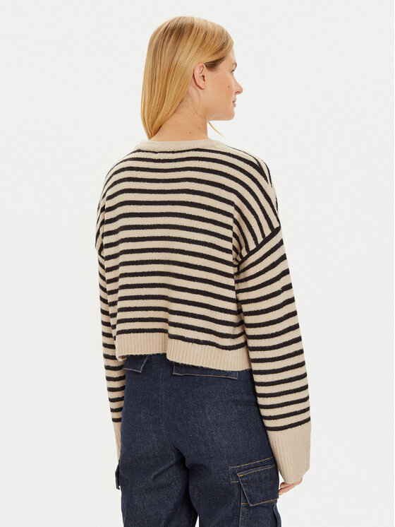 Brave Soul Brave Soul Pulover LK-230SEATON Bež Regular Fit