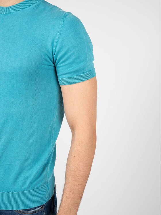Xagon Xagon T-Shirt P23 081K 1200K Niebieski Regular Fit