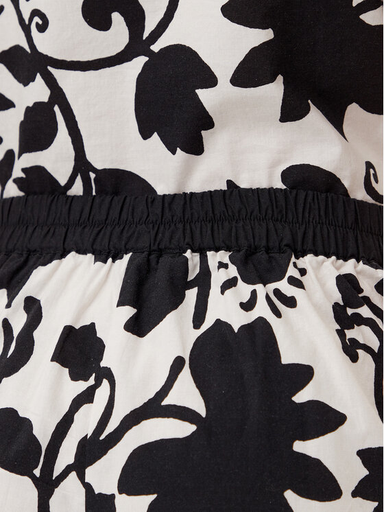 Gaudi Gaudi Culottes nohavice 511FD25011 Čierna Relaxed Fit