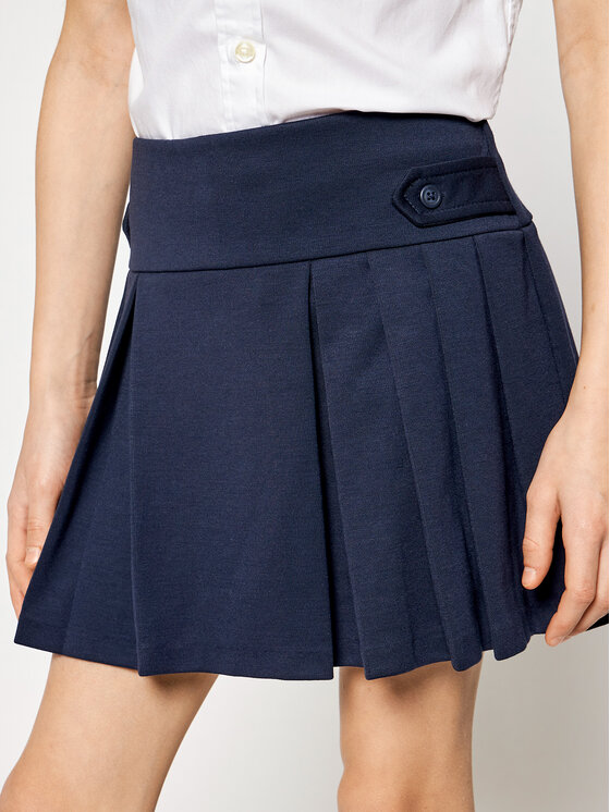 Polo Ralph Lauren Spódnica Casion 313749584001 Granatowy Regular Fit